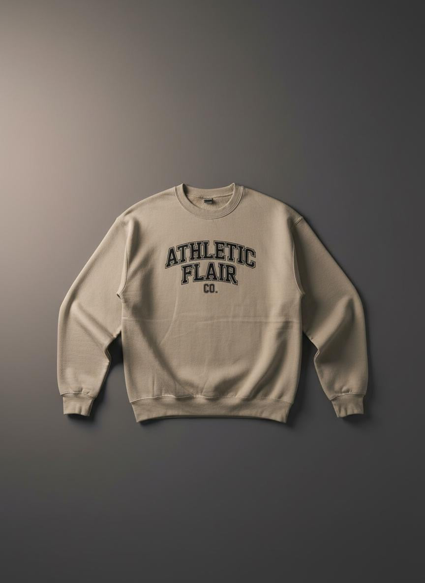 AFC COLLEGIATE SAND CREWNECK