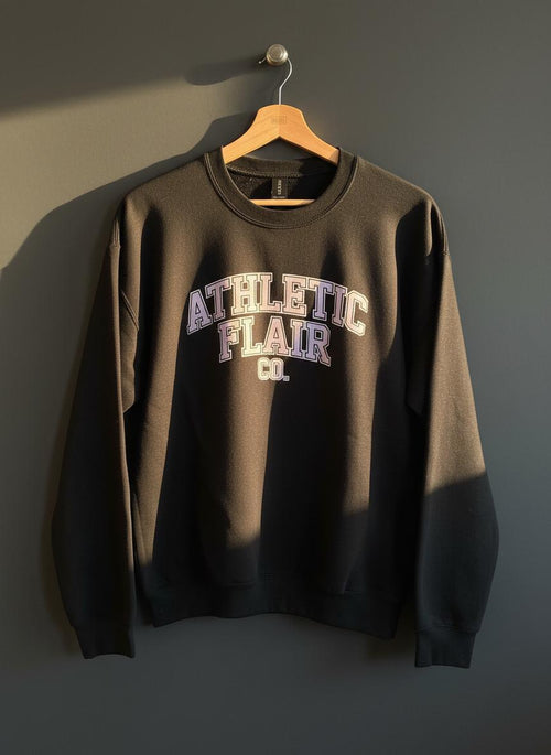 AFC COLLEGIATE BLACK CREWNECK