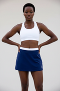 Navy Skort - Front View