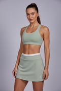 Sage Green Golf Skort - Front View